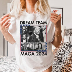 Official Dream Team Maga 2024 Trump Won 2024 Shirt