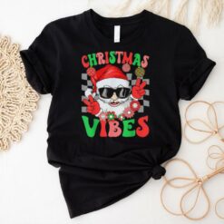 Official Groovy santa claus Christmas vibes 2024 T shirt