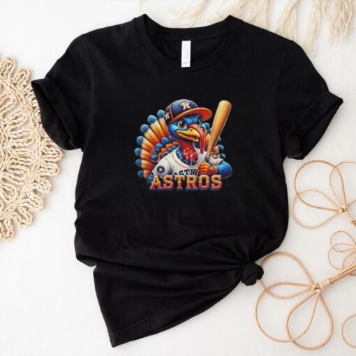 Official Happy Thanksgiving Houston Astros Baseball Turkey 2024 Shirt