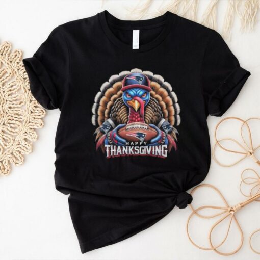 Official Happy Thanksgiving New England Patriots Football Turkey 2024 Shirt