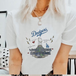 Official Infant Los Angeles Dodgers Tiny Turnip 2024 World Series Champions Shirt