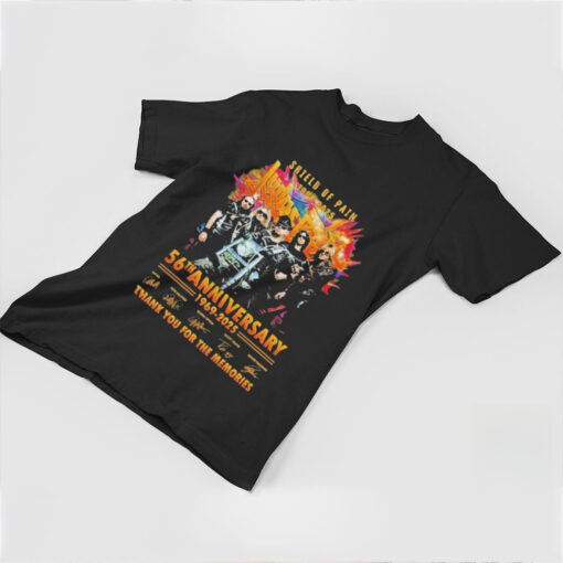 Official Judas Priest 2024 Shield of Pain Tour – 56 Years of Metal Legends T Shirt