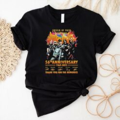 Official Judas Priest 2024 Shield of Pain Tour – 56 Years of Metal Legends T Shirt