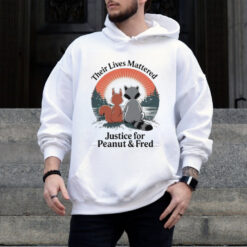 Official Justice For Peanut The Squirrel Justice For Fred The Raccoon Trending Design T Shirt