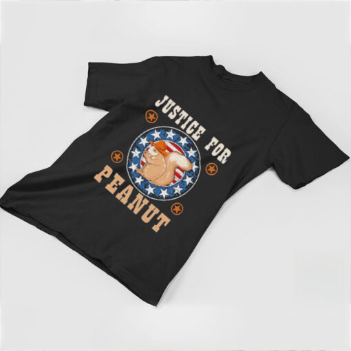 Official Justice For Peanut The Squirrel Maga President Trump Us 47 T Shirt