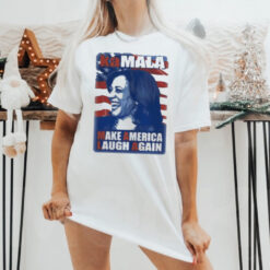 Official Kamala Harris Make America Laugh Again T Shirt