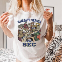 Official LSU SEC Tailgate Table Season In The SEC Shirt