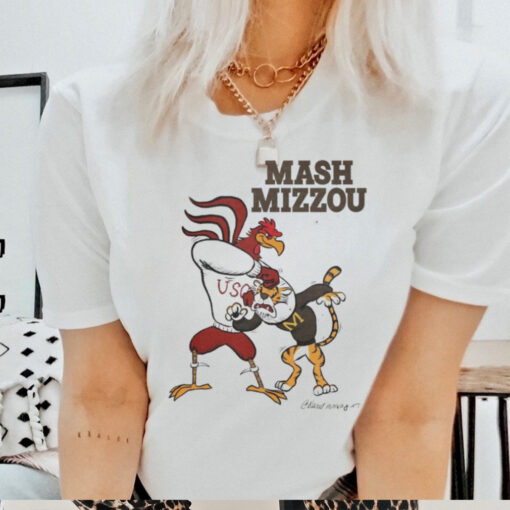 Official Mash Mizzou South Carolina Gamecocks Vs. Missouri Tigers Happy Game Day Art t shirt