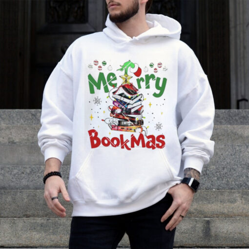 Official Merry Bookmas Grinch Christmas Book shirt