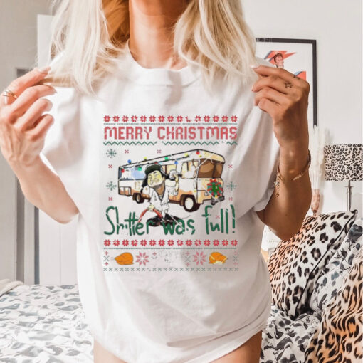 Official Merry Christmas Shitter Was Full car wash Shirt