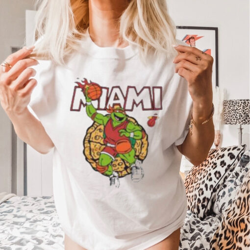 Official Miami Basketball Teenage Mutant Ninja Turtles Shirt