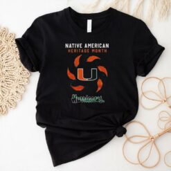 Official Miami Hurricanes Native American Heritage Month 2024 Shirt