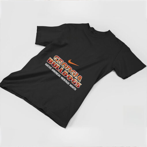 Official Nike Georgia Bulldogs Native American Heritage Month Shirt