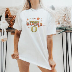 Official Nike Oregon Ducks Turkey Touchdown I Gotta Believe Shirt