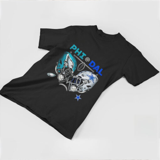 Official Philadelphia Eagles Vs Dallas Cowboys 2024 Gameday Football Matchup T shirt