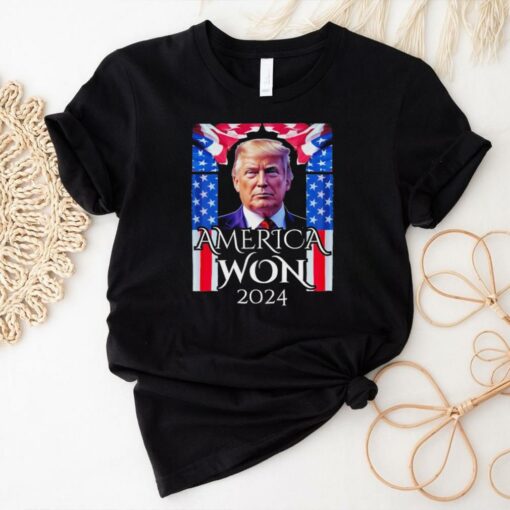 Official President Donald Trump JD Vance America Won Robert F Kennedy Jr Elon Musk Election Digital Shirt