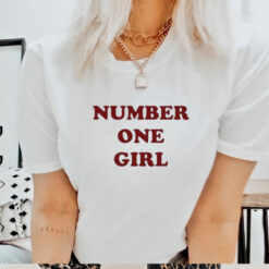 Official Rosé Wearing Number One Girl t shirt