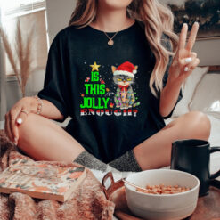 Official Santa Grumpy Cat Is This Jolly Enough Christmas Shirt