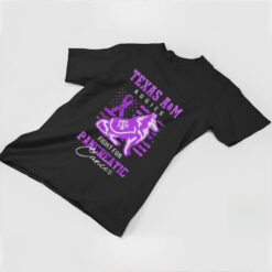 Official Texas A&M Aggies Fight For Pancreatic Cancer 2024 Shirt