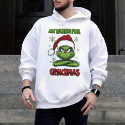 Official The Grinch Just Waiting For Grinchmas 2024 Shirt