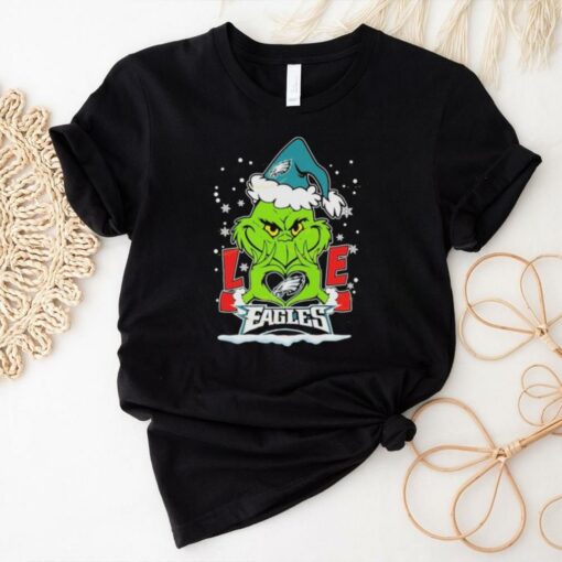 Official The Grinch Love Philadelphia Eagles Shirt