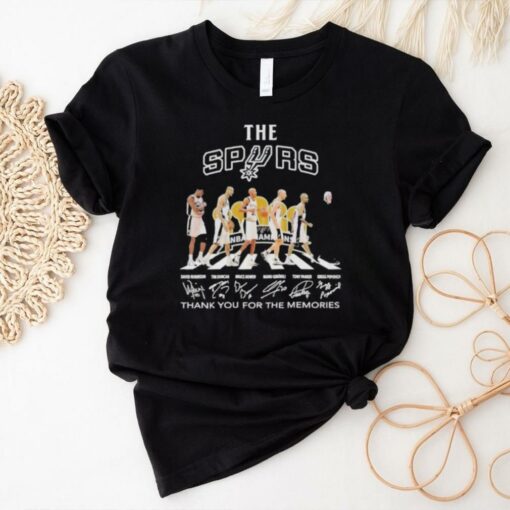 Official The Spurs Thank You For The Memories 2D T Shirt