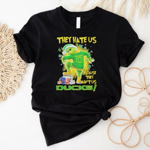 Official They Hate Us Ducks Merry Christmas Because They Ain’t Us Shirt