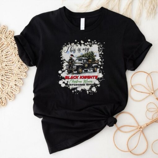 Official This Is My Adele Black Knights Christmas Movies Watching 2024 T Shirt