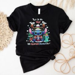 Official This Is My Too Hot For Ugly Christmas Shirt Stitch Shirt