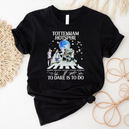 Official Tottenham Hotspur To Dare Is To Do Merry Christmas T Shirt