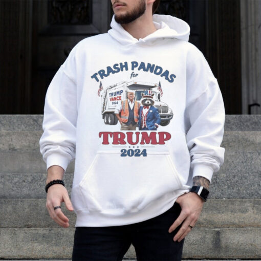 Official Trump Garbage Trash Pandas for Trump 2024 President For The People Funny WI Rally Garbage Truck Shirt