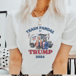 Official Trump Garbage Trash Pandas for Trump 2024 President For The People Funny WI Rally Garbage Truck Shirt