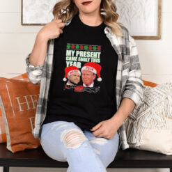 Official Trump Vance My Present Came Early This Year 2024 Christmas Shirt