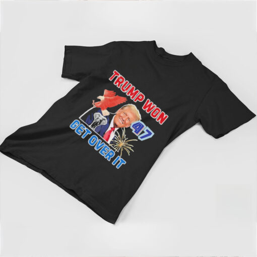 Official Vintage Trump Won Get Over It 2024 Shirt