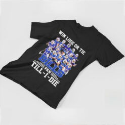 Official Win Lose Or Tide Buffalo Bills Fan Till I Die 2024 Christmas shirt