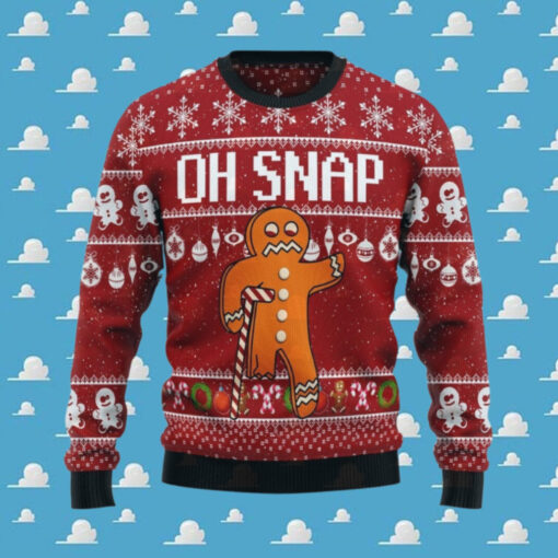 Oh Snap Ugly Christmas Sweater