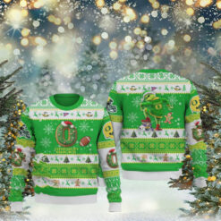 Oregon Ducks The Grinch Hates Christmas Happy Holidays Ugly Sweater