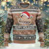 Nakatomi Plaza Green Funny Ugly Christmas Sweater