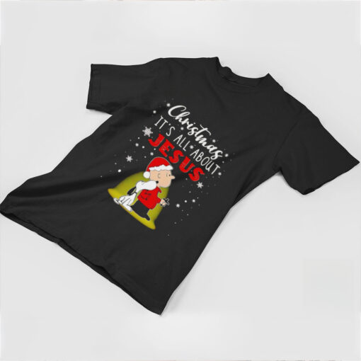 Peanuts Christmas it’s all about Jesus shirt