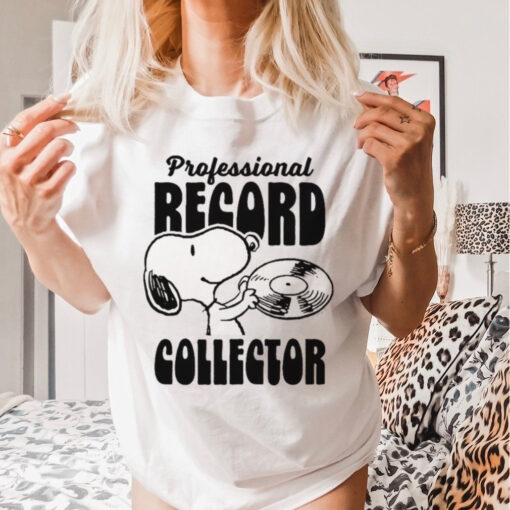 Peanuts Prfessional Record Collector T Shirt