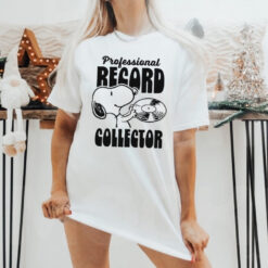 Peanuts Prfessional Record Collector T Shirt