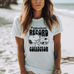 Peanuts Prfessional Record Collector T Shirt