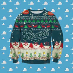 Pearl Larger Beer Ugly Sweater