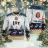 Personalized Michelob Ultra Christmas Star Ugly Sweater