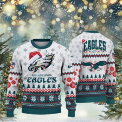 Philadelphia Eagles 2024 Fly Eagles Fly New Christmas Ugly Sweater