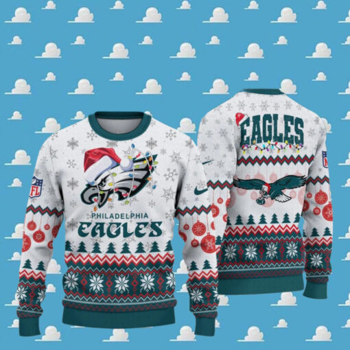 Philadelphia Eagles 2024 Fly Eagles Fly New Christmas Ugly Sweater