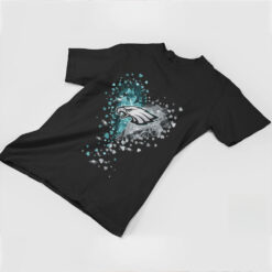 Philadelphia Eagles Crystal Heart Shirt