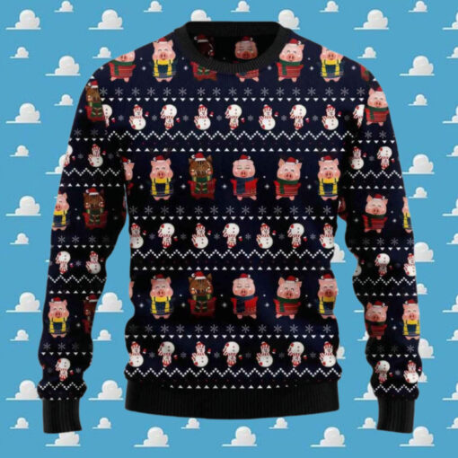 Pigs Cute Ugly Christmas Sweater