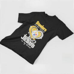 Pittsburgh Steelers In My Veins Jesus In My Heart New T Shirt