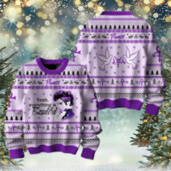 Prince 2024 Yeah Everything Is Beautiful Christmas Ugly Sweater